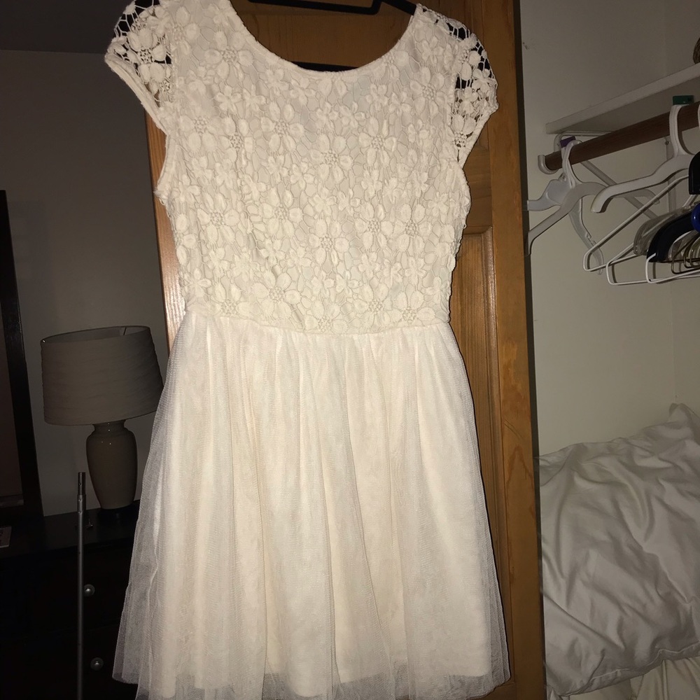 White dress